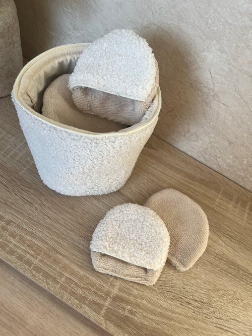 Alpes - Coton démaquillant réversible