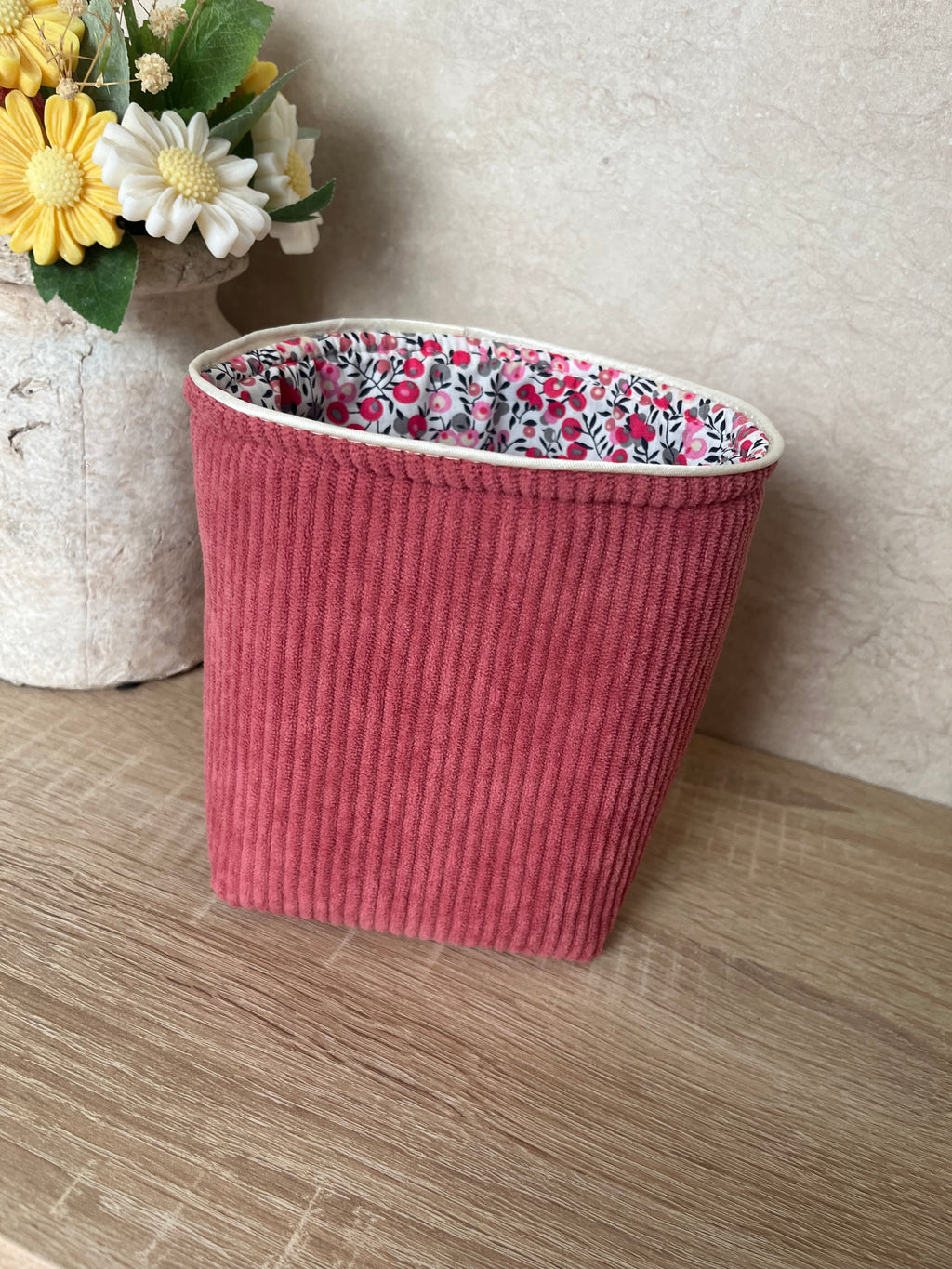 Jaipur - Coton démaquillant réversible