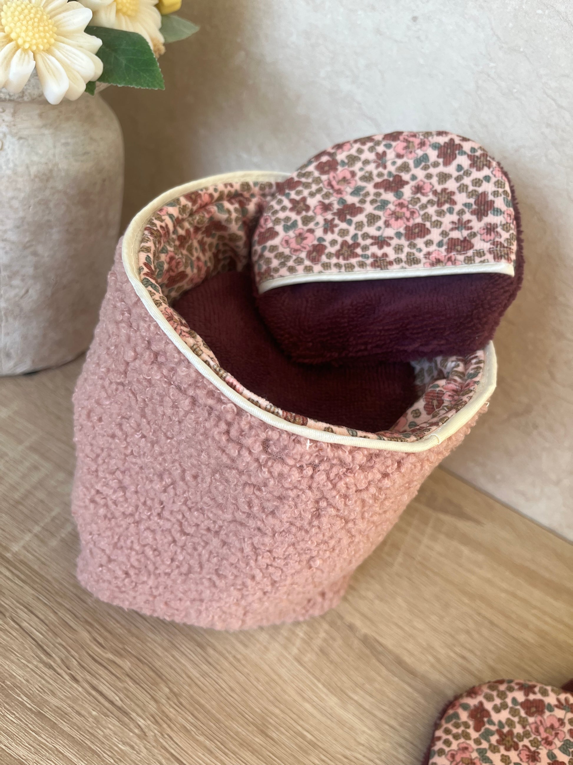 Giverny - Coton démaquillant réversible