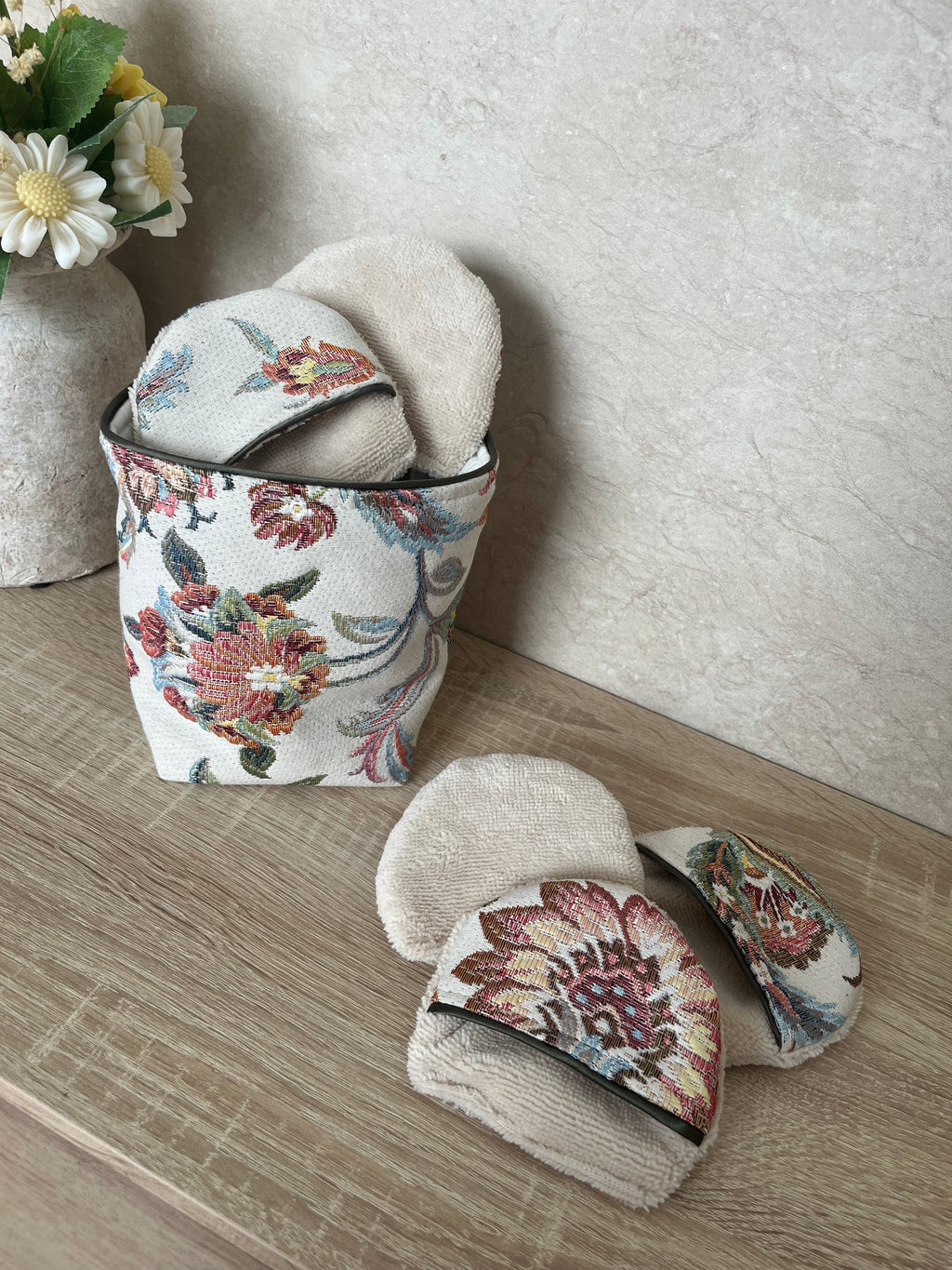 Rosélia - Coton démaquillant réversible