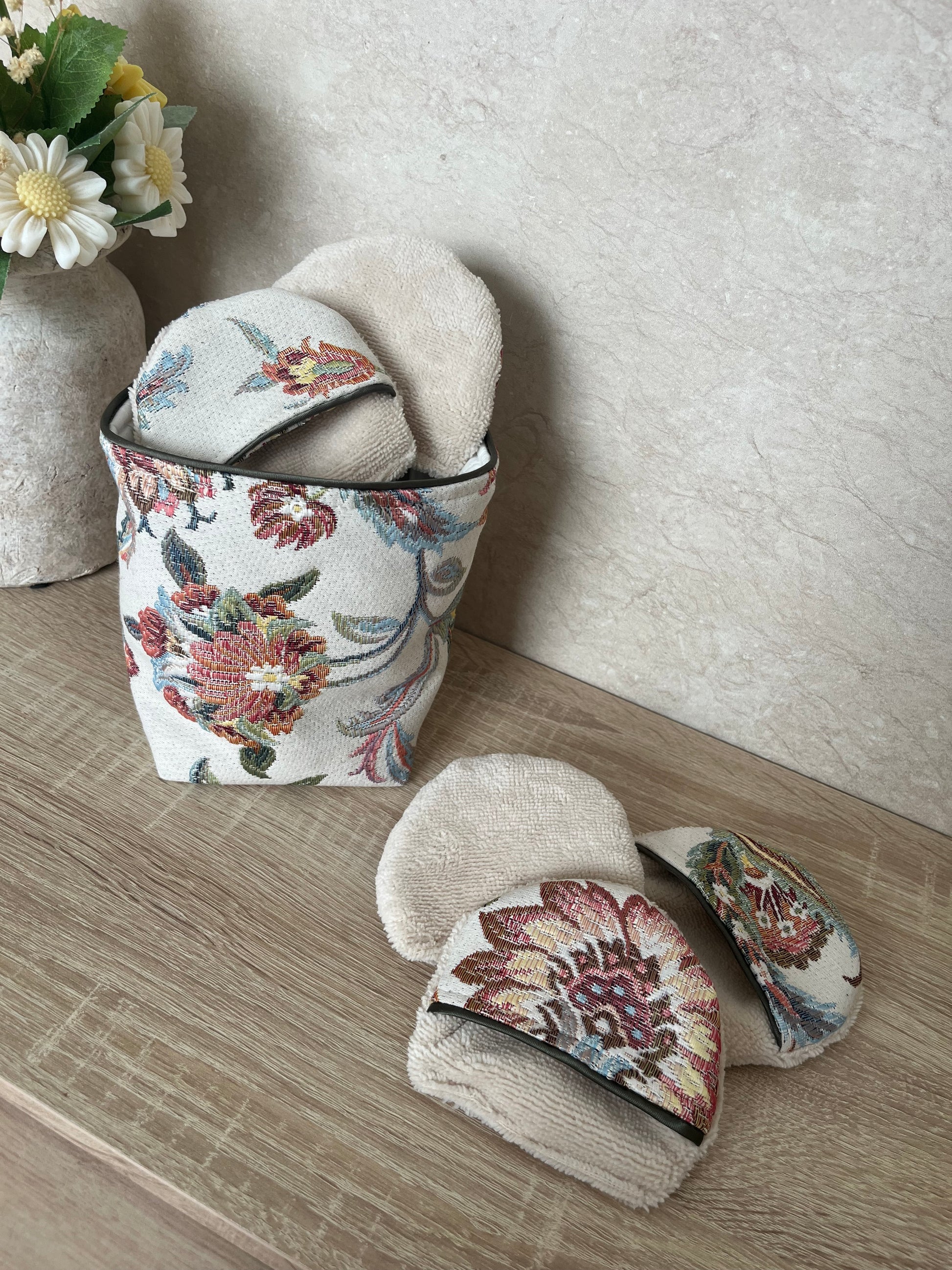 Rosélia - Coton démaquillant réversible