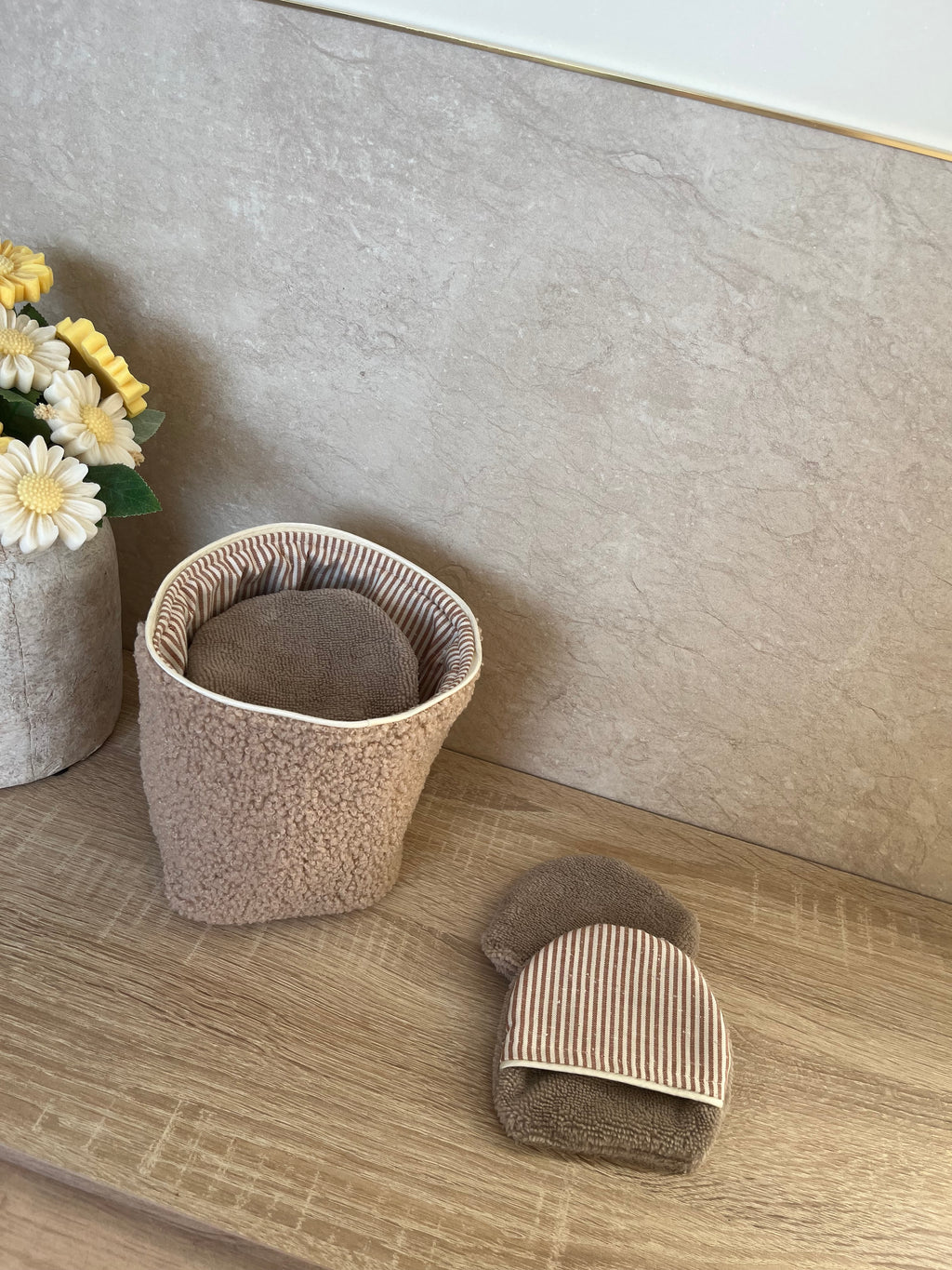 Matera - Coton démaquillant réversible