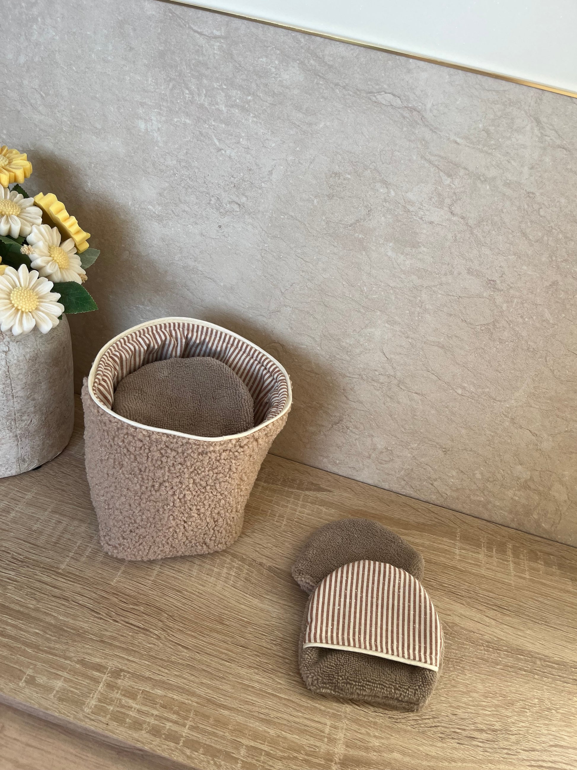 Matera - Coton démaquillant réversible