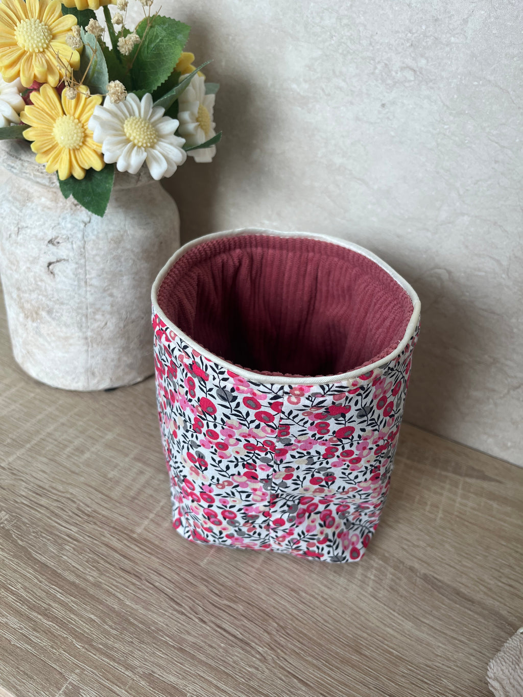 Jaipur - Coton démaquillant réversible