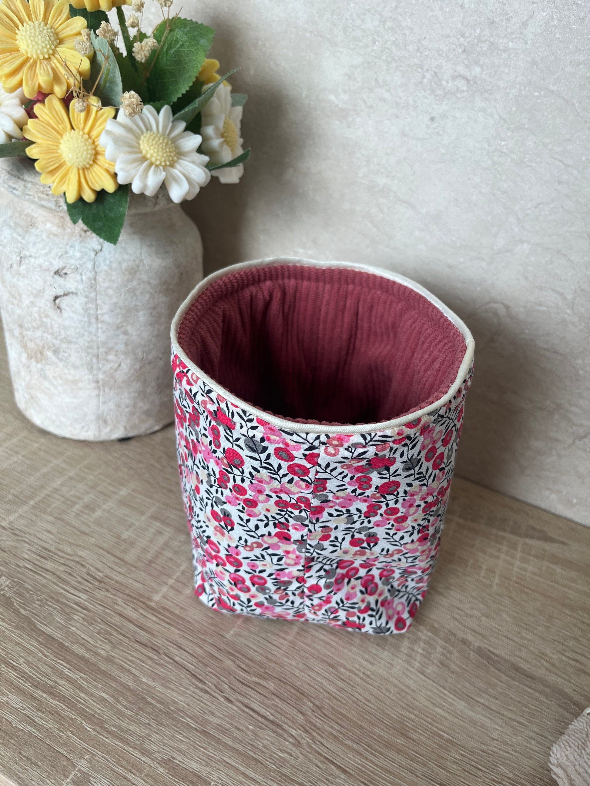 Jaipur - Coton démaquillant réversible