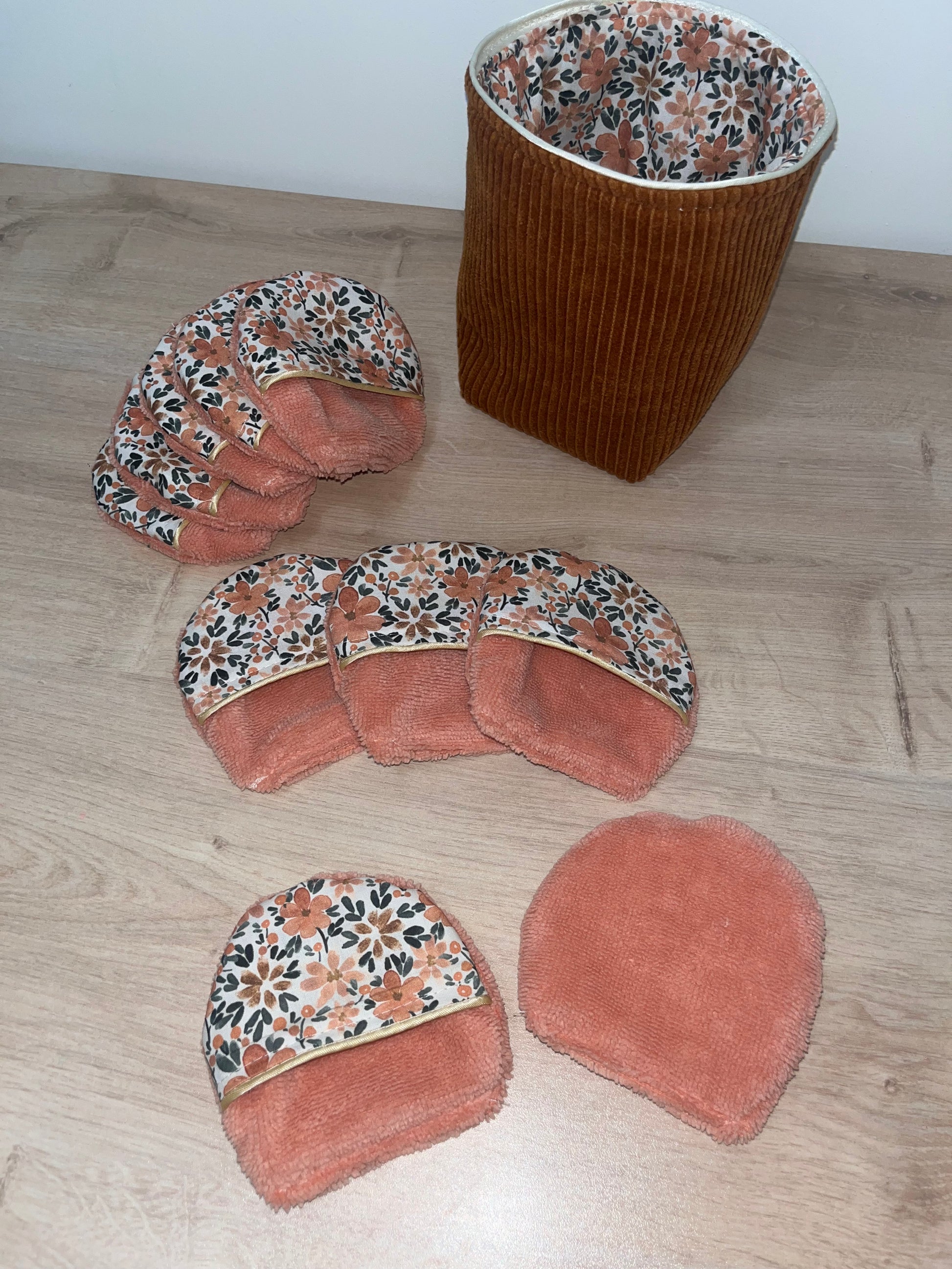 Vermont - Coton démaquillant réversible