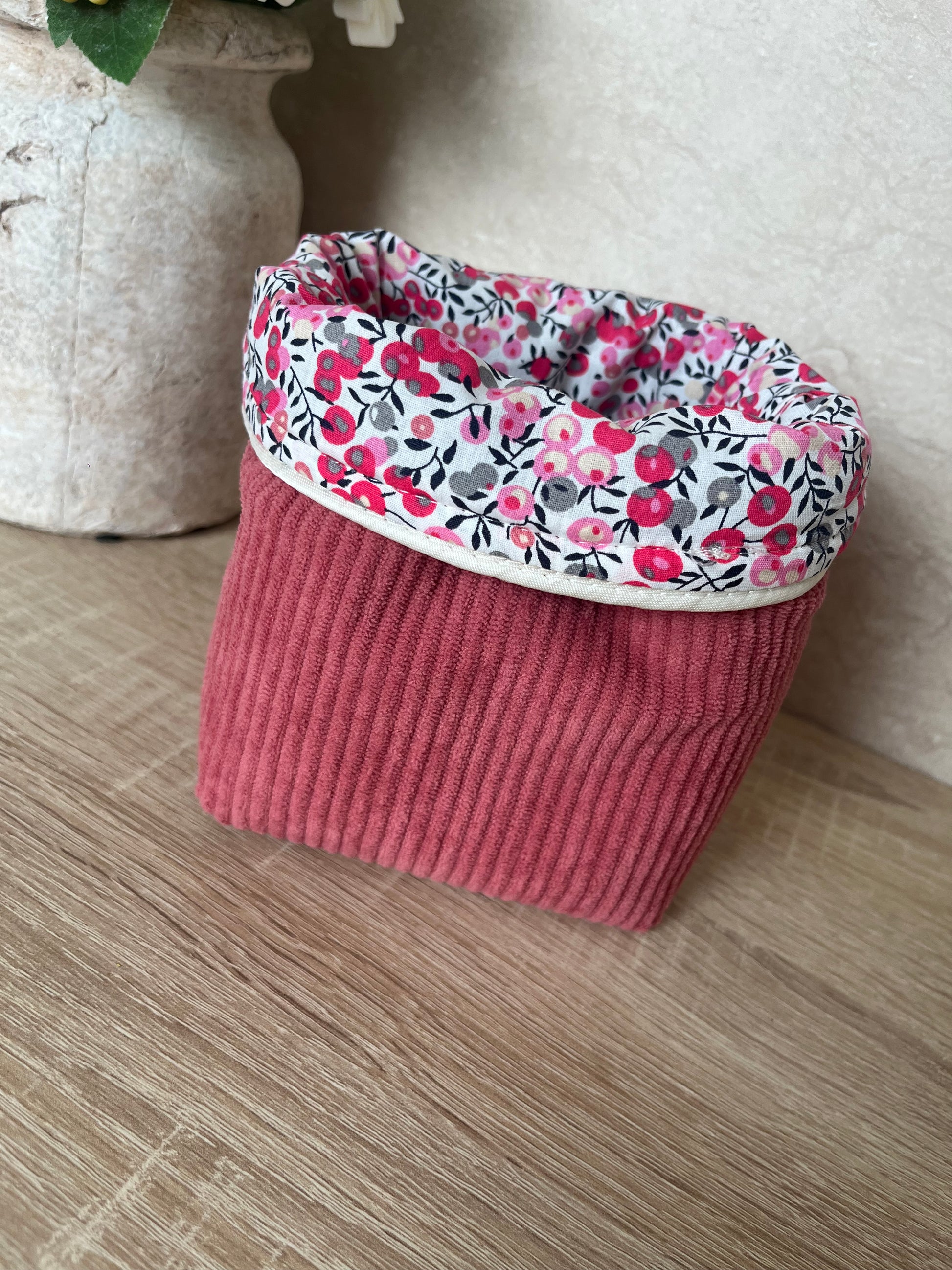 Jaipur - Coton démaquillant réversible