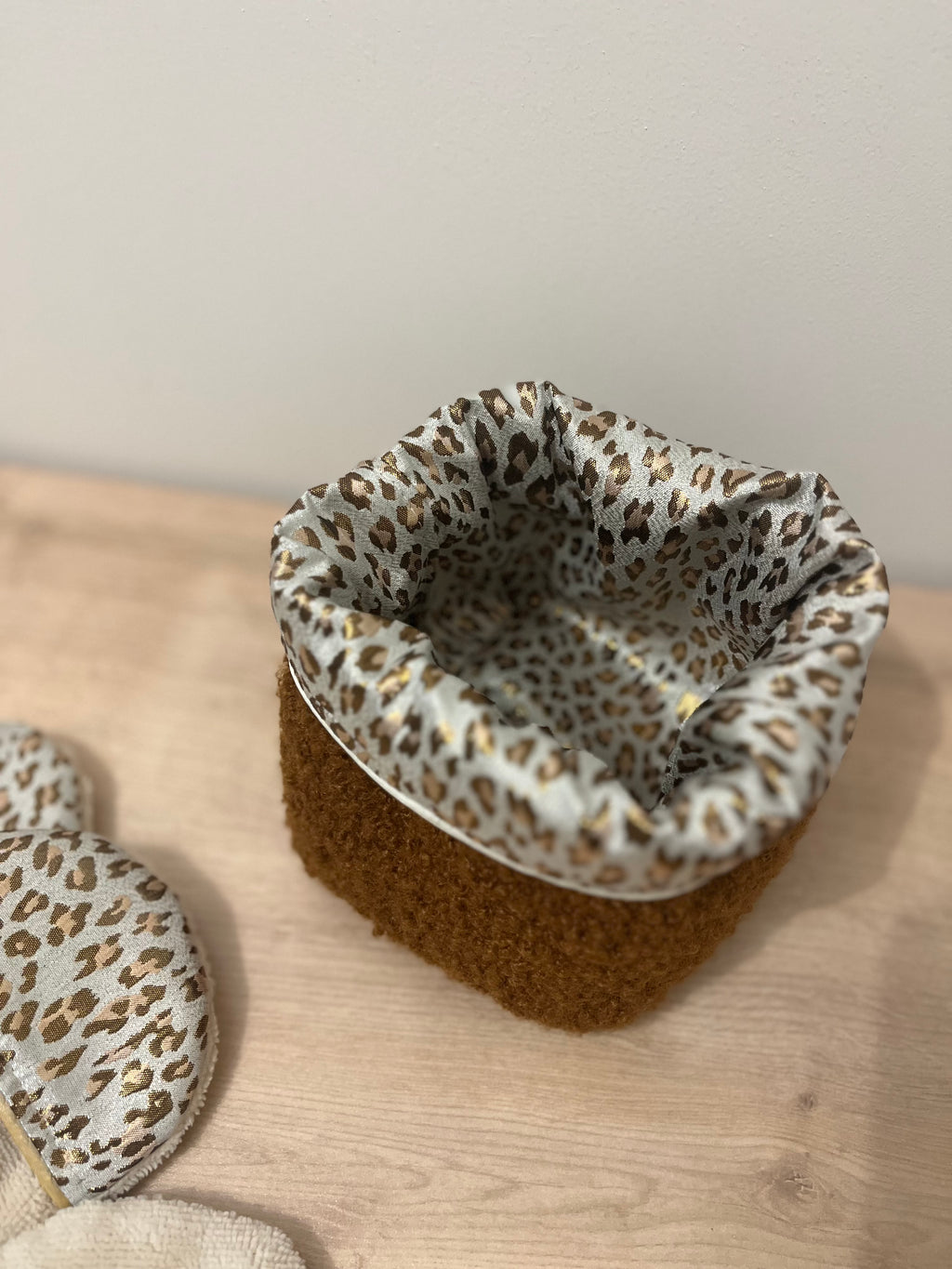 Léo - Coton démaquillant réversible