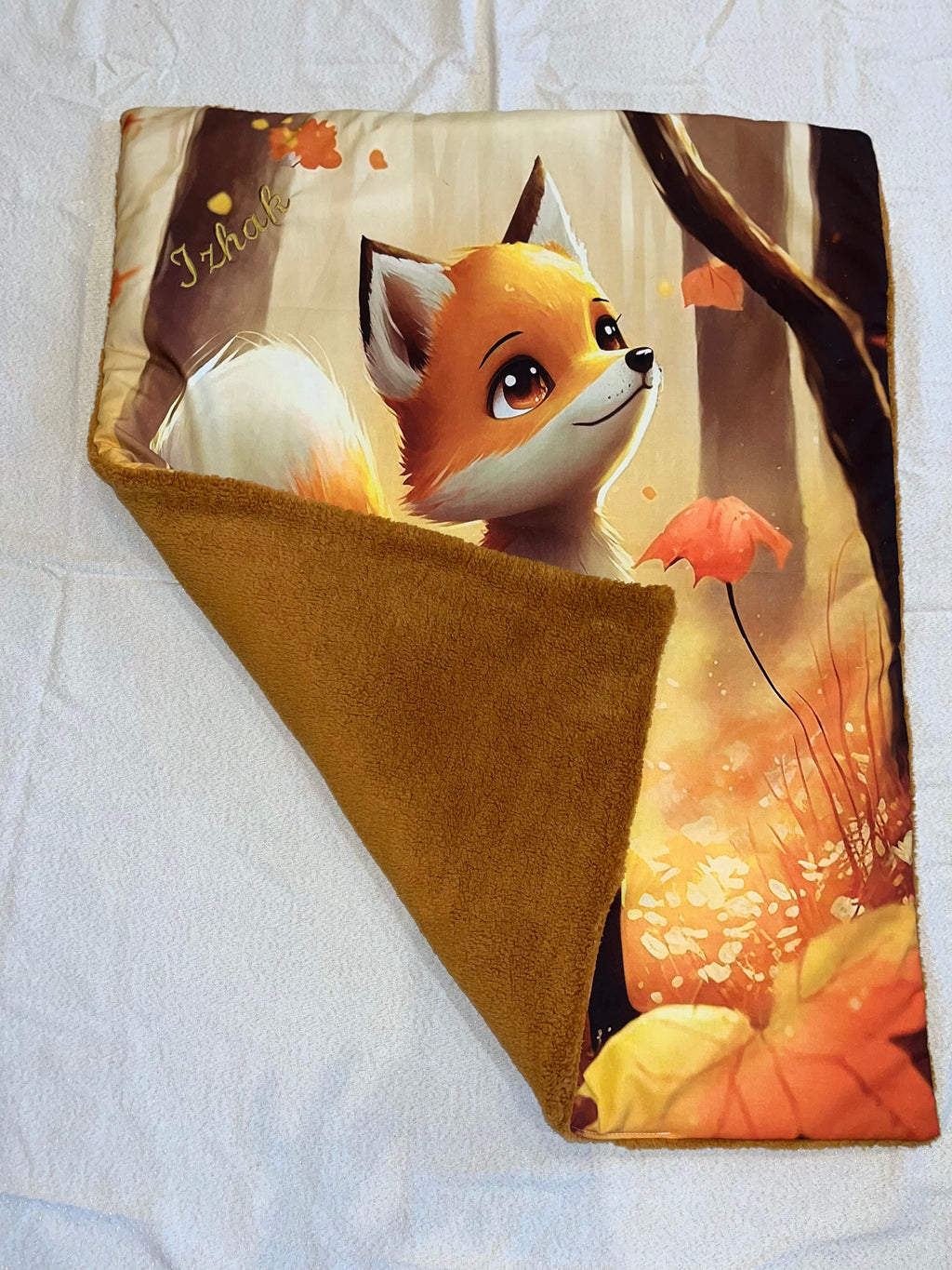 Renard des bois - Couverture motif XXL