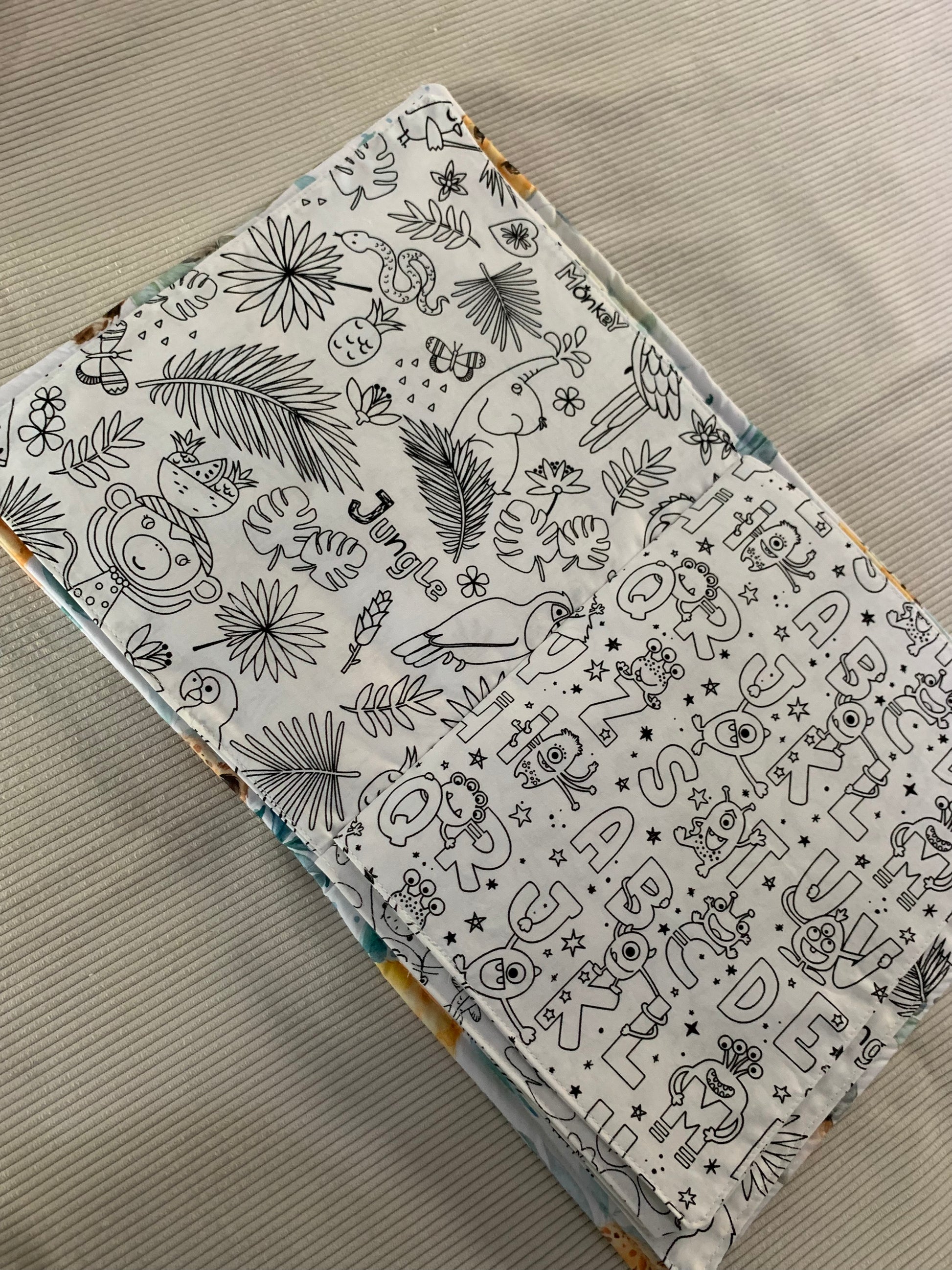 Blé - Livre de coloriage lavable