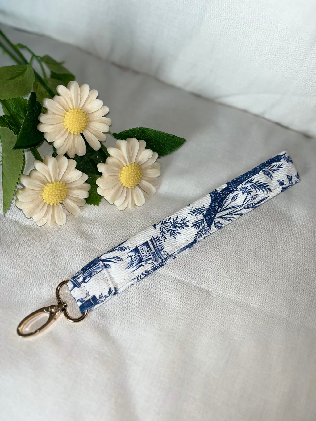 Porcelaine - Porte-clé