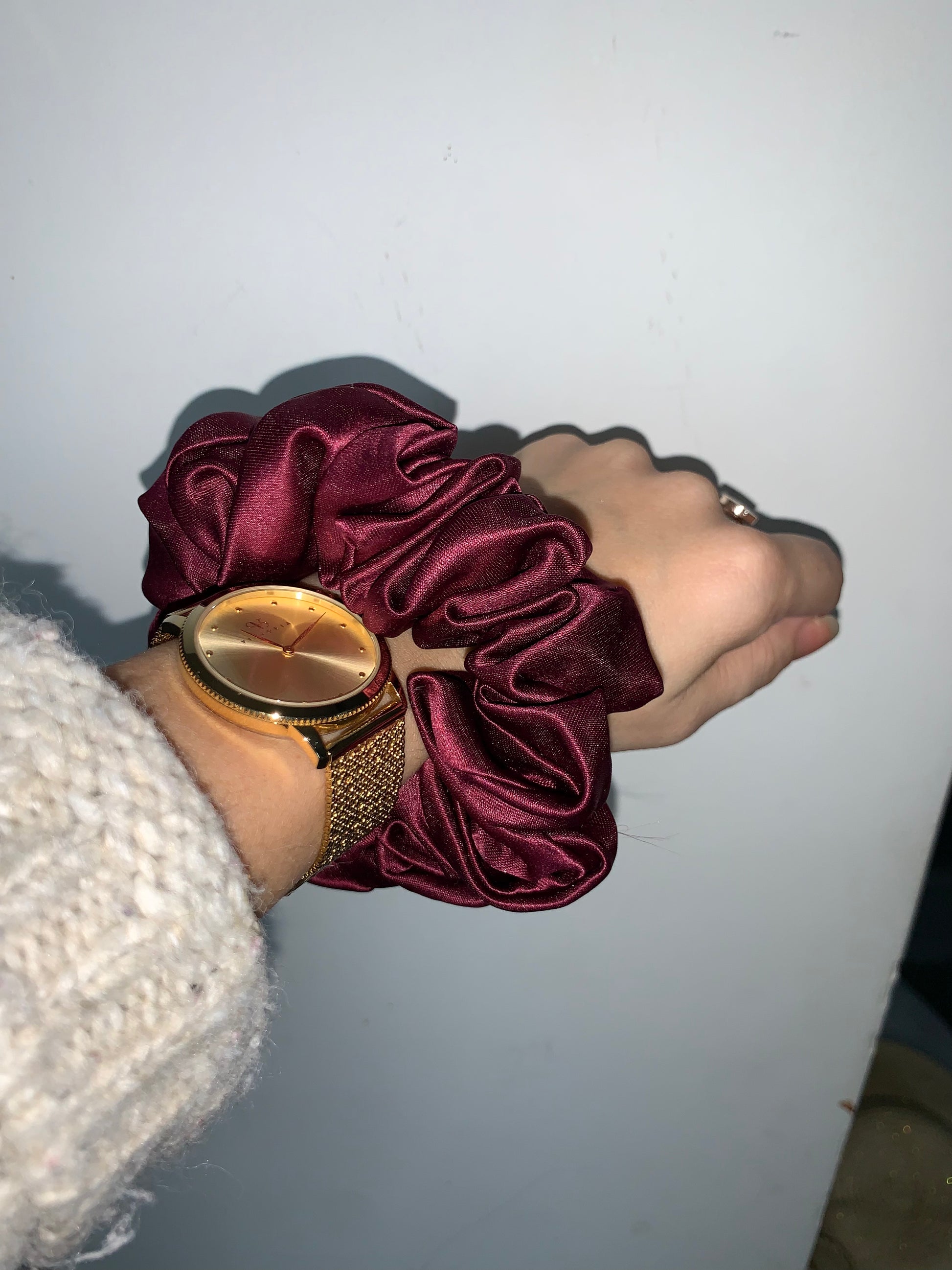 Grenat - Chouchou satinée