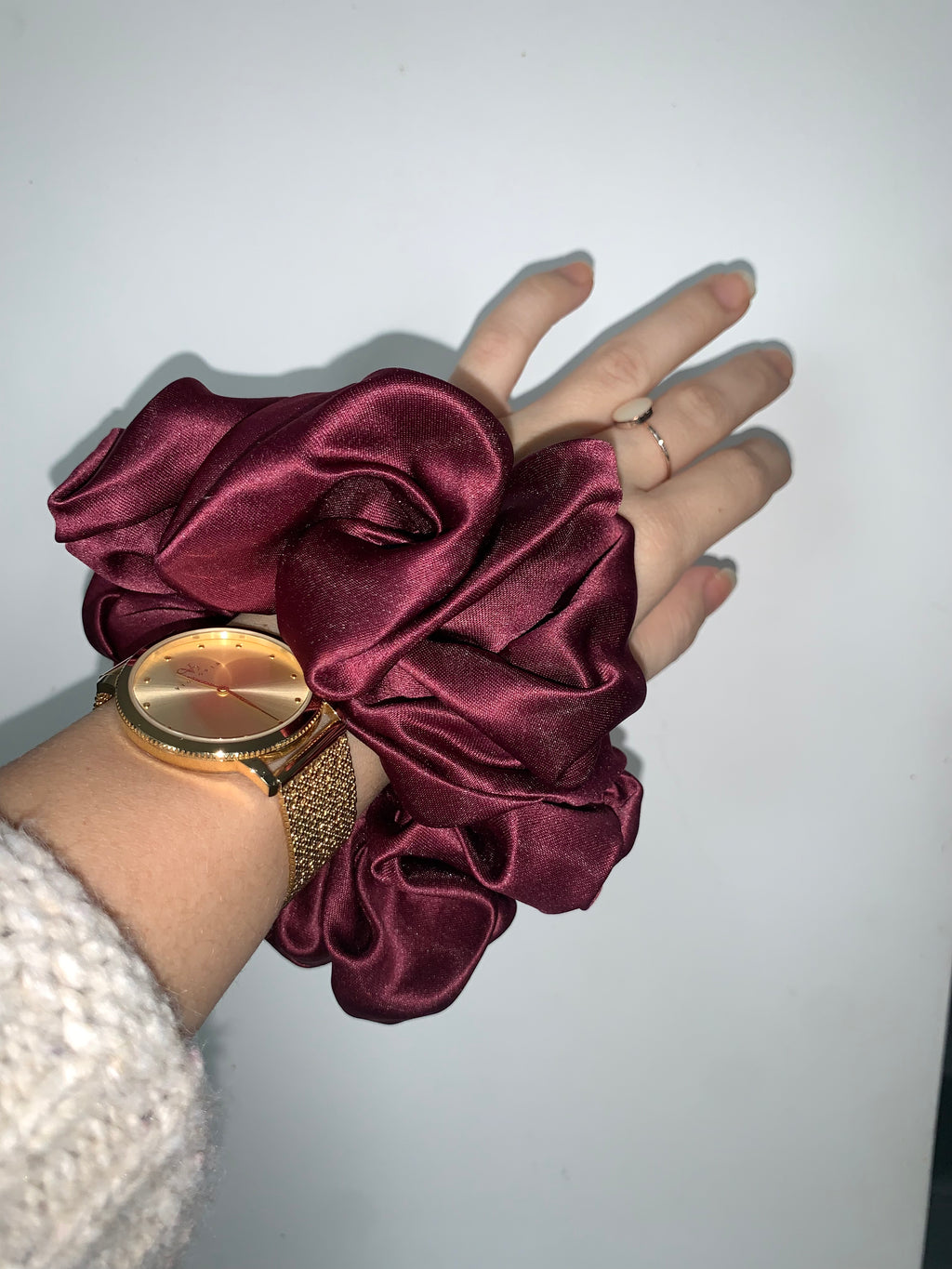 Grenat - Chouchou satinée