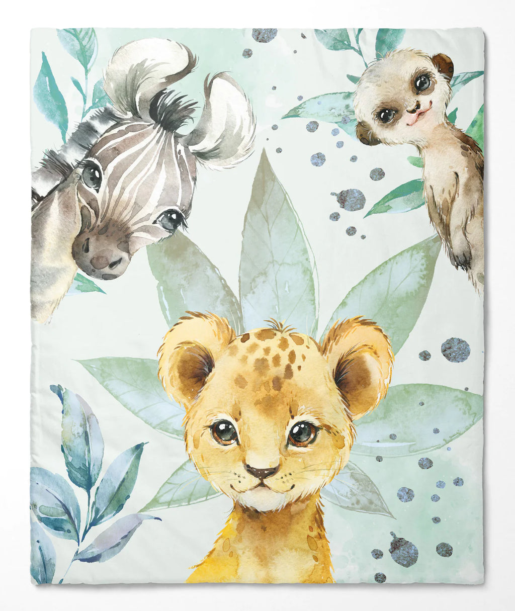 Compagnons de la jungle - Couverture motif XXL